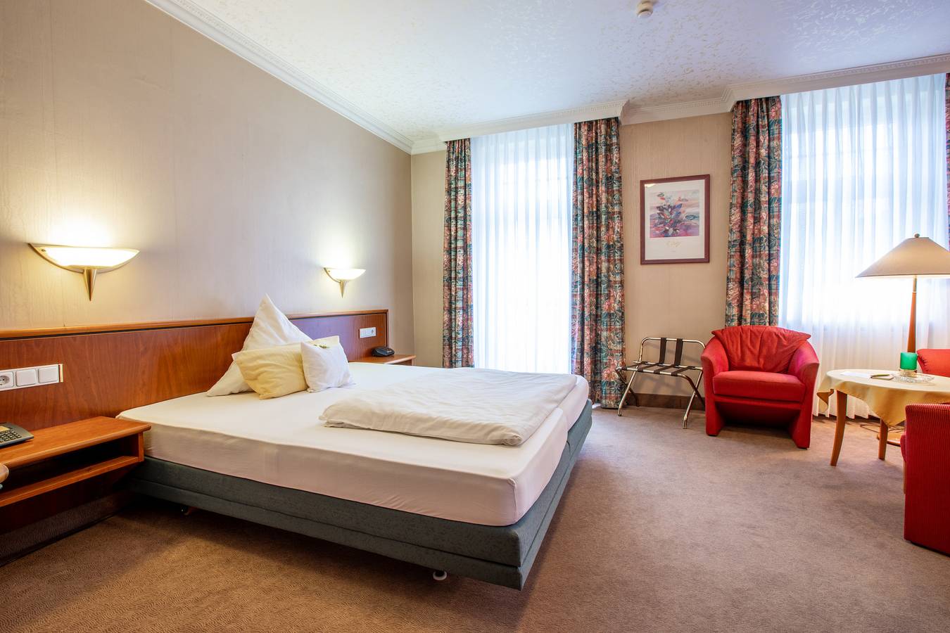 Entire holiday apartment, 1 Raum Apartment kleiner Balkon in Bad Kissingen, Rhön-Bayern