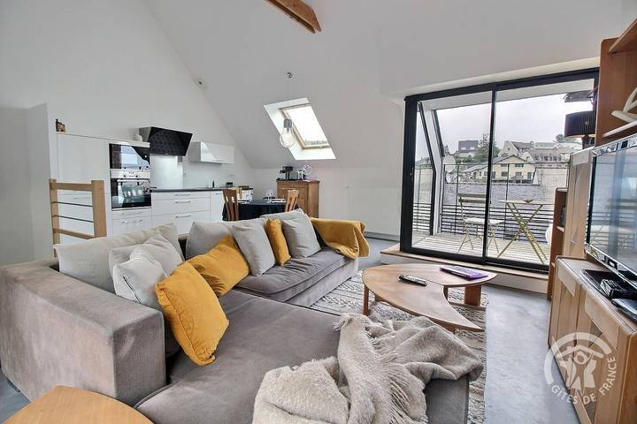 Gîte für 4 Personen, mit Ausblick und Garten sowie Pool