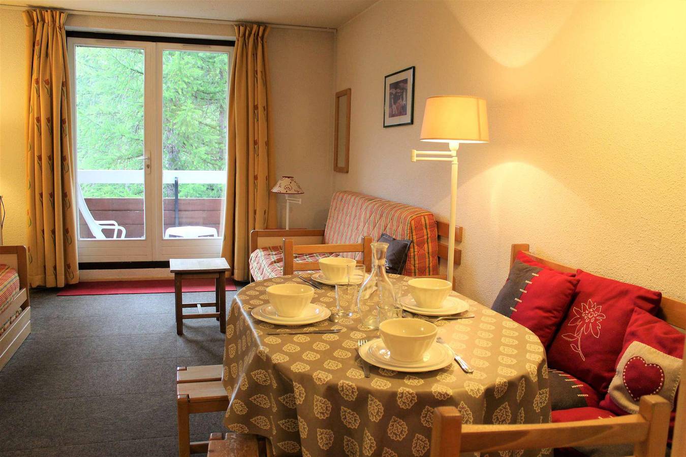 Studio entier, Résidence l'Eyssina - Studio coin montagne 4 personnes (665) in Vars, Région de Briançon
