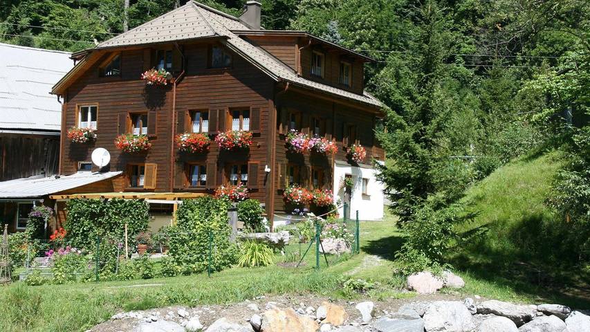 Ferienwohnung für 4 Personen, mit Garten in Dalaas