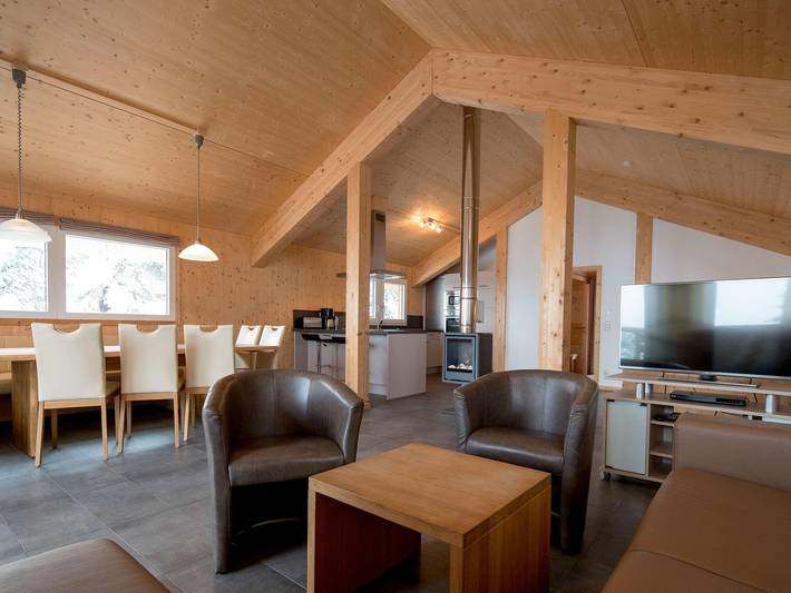 Ferienhaus für 13 Personen, mit Balkon und Whirlpool sowie Sauna, mit Haustier an der Turracher Höhe - 2