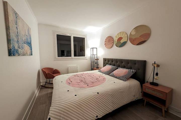 Gîte pour 8 personnes, avec balcon à Groslay - 4