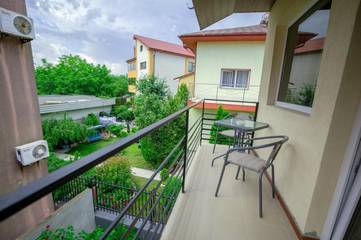 Maison d’hôte pour 2 personnes, avec bassin pour enfant ainsi que terrasse et jardin dans Constanța