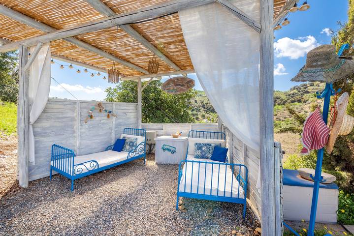 Holiday Home "Finca Las Nuevas Casa Carmen" with Mountain View, Pool, Wi-Fi, Terrace & Garden in Álora, Cordillera Penibética