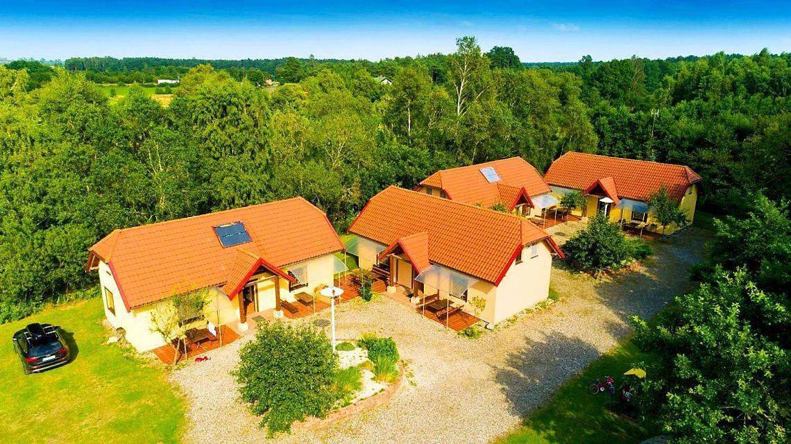 Ganze Ferienwohnung, Sielanka - Domki i Pokoje pod Łebą in Żarnowska, Slowinzischer Nationalpark
