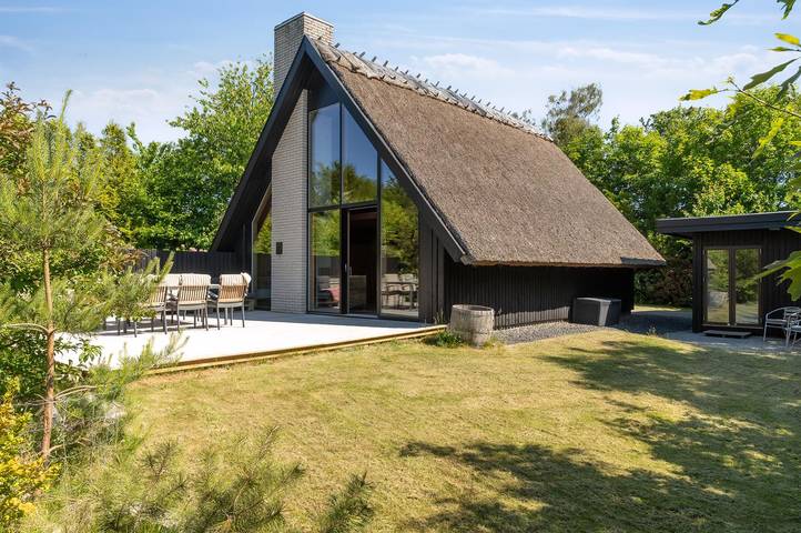 Ferienhaus für 8 Personen, mit Terrasse und Garten an der Kattegat Küste