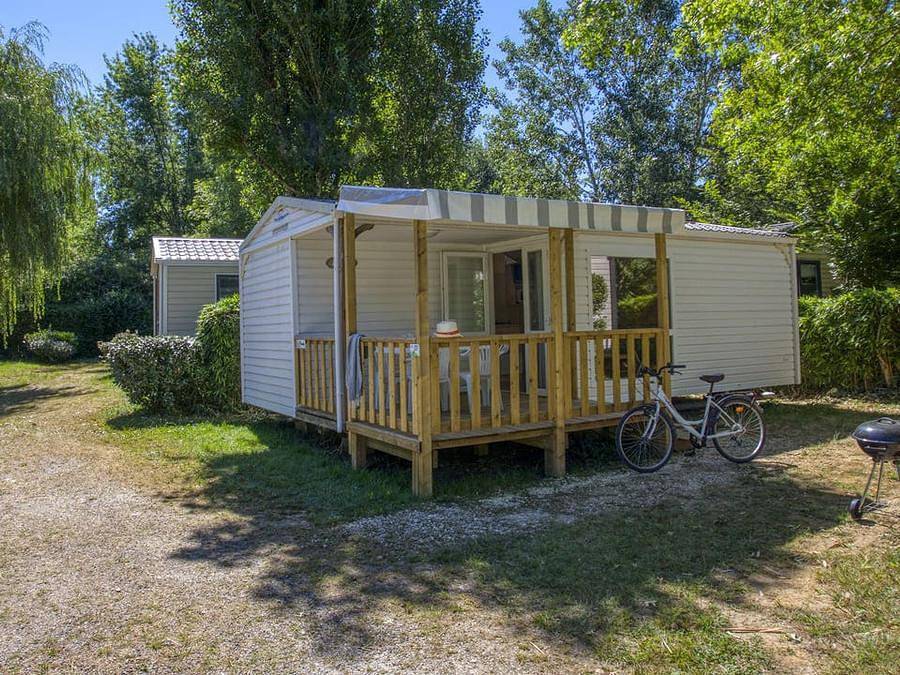 Camping Lac de Groléjac - Mobilheim 6 personen - Mh2 Loggia 24 m² in Groléjac, Périgord Noir