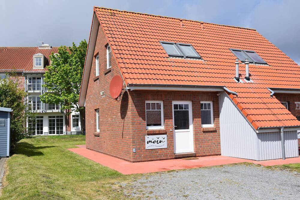 Ferienhaus Backbord ruhig gelegen große Terrasse nur 300m zum grünen Badestrand in Friedrichskoog-Spitze, Friedrichskoog