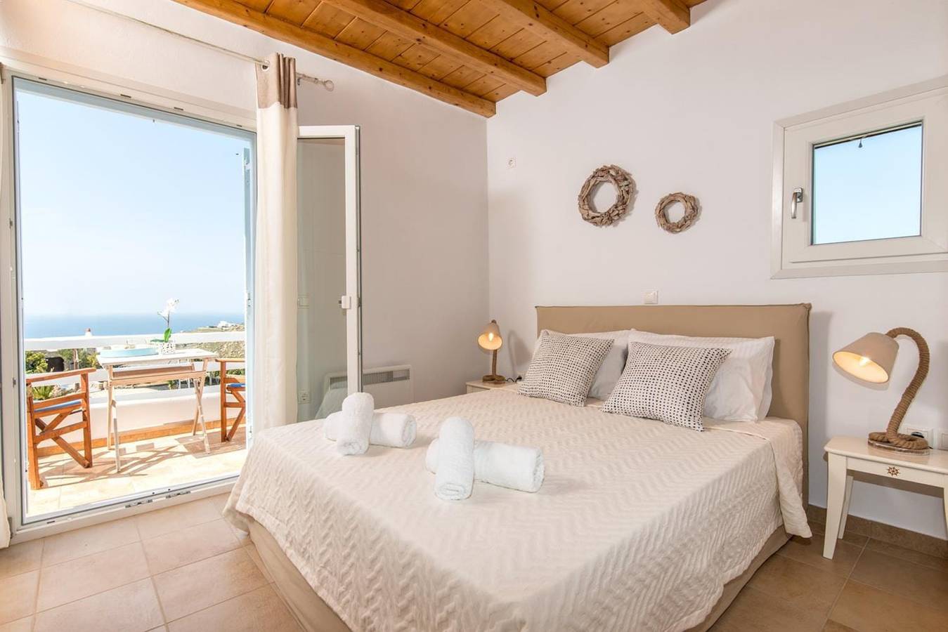 Beautiful Mykonos Villa | Villa Ambrosia | 3 Bedrooms | Private Pool with View | Outdoor Furnished Terrace | Tourlos in Tourlos (Mykonos), Mykonos