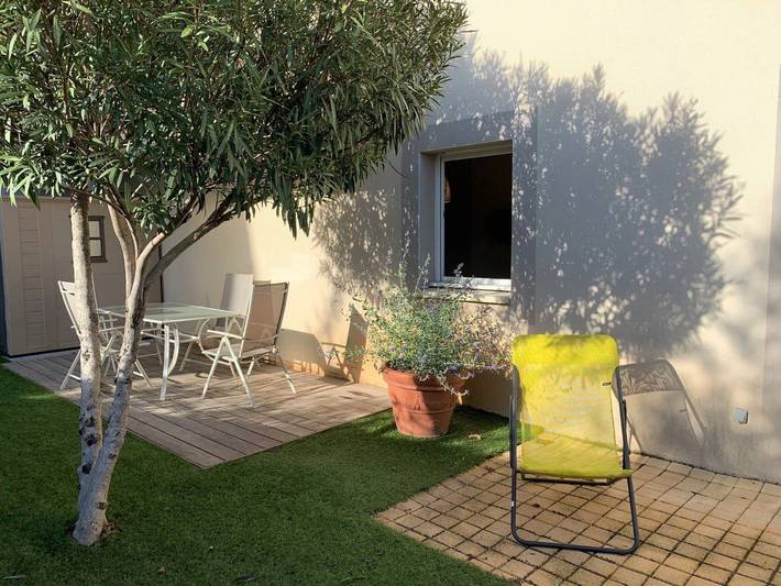 Location de vacances pour 4 personnes, avec terrasse à Bouzigues
