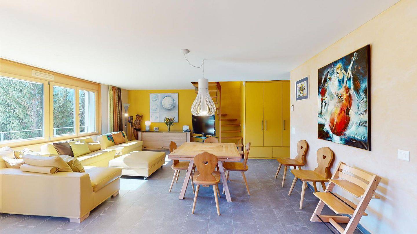 Ganze Wohnung, Chalcherin Duplex in Celerina, Sankt Moritz