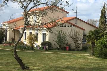 Chambre d’hôte pour 4 personnes, avec jardin à Trémentines
