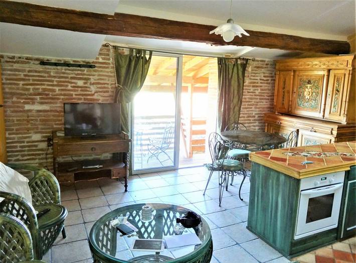 Gîte pour 4 personnes, avec piscine ainsi que jardin et terrasse, animaux acceptés dans Haute-Garonne - 3