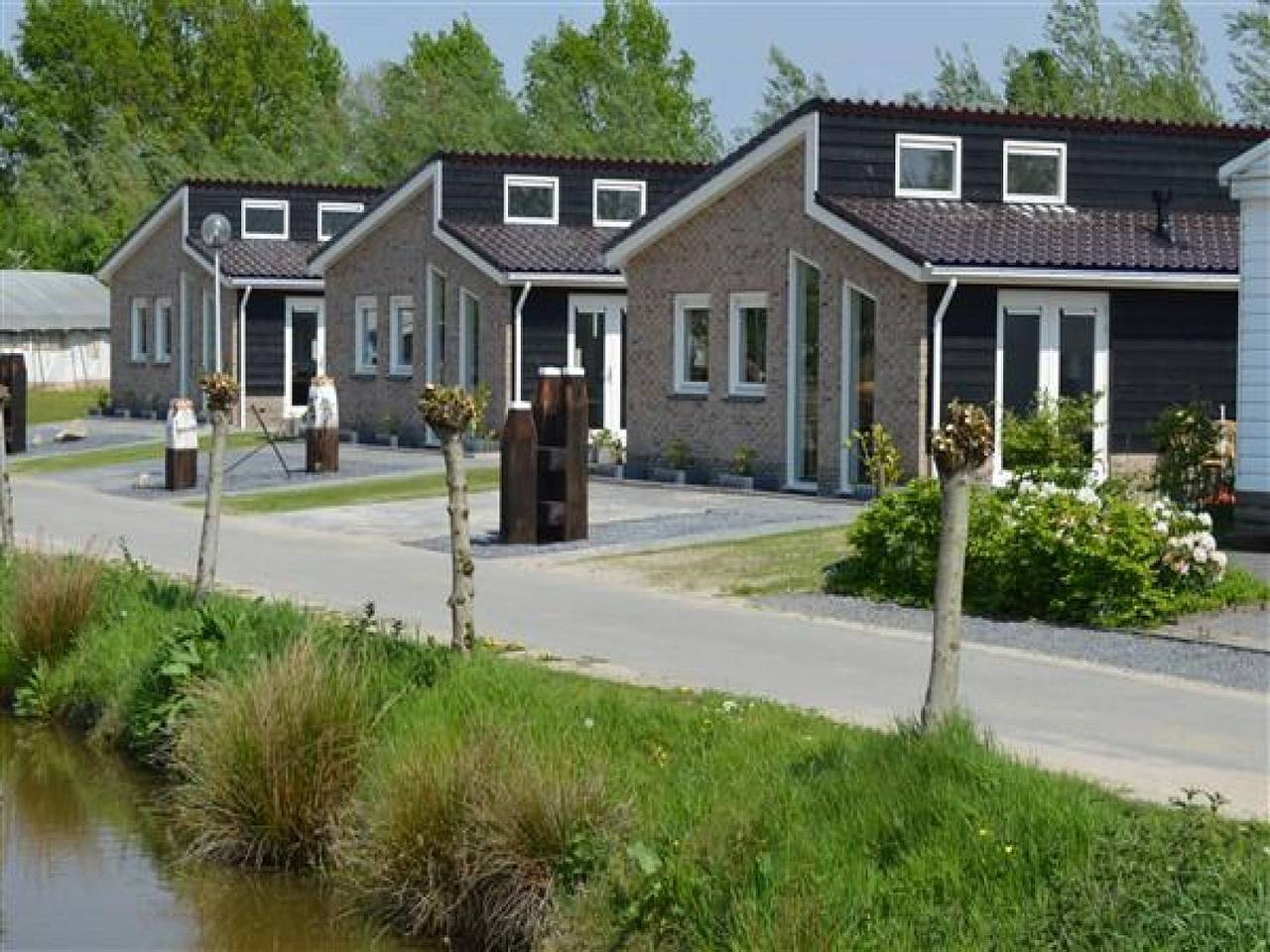 Zwei 7 Personen Ferienhäuser neben einander in Vollenhove. in Vollenhove, Ijsselmeer