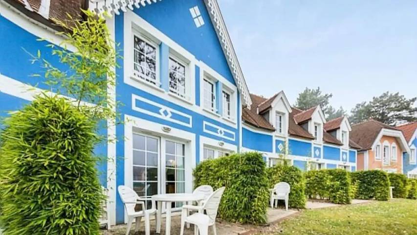 Gîte pour 9 personnes, avec Balcon et Jardin dans Aquaclub de Belle Dune