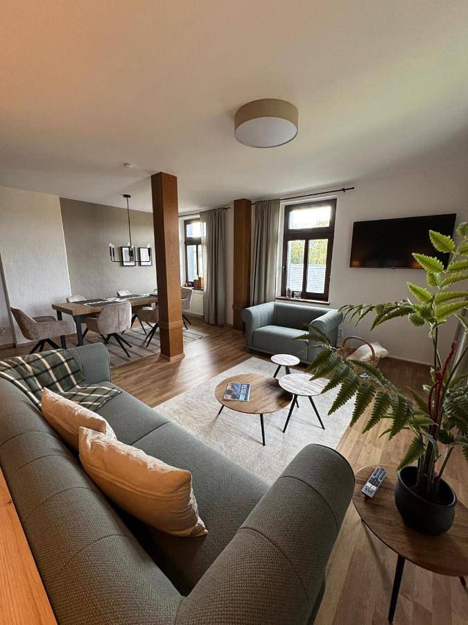 Ferienwohnung für 4 Personen, mit Garten und Ausblick in Annaberg-Buchholz - 3