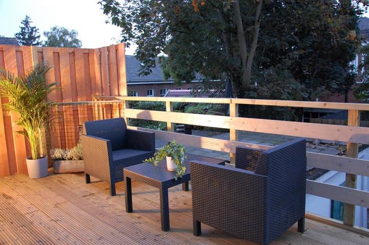 Appartement de vacances pour 5 personnes, avec jardin et terrasse