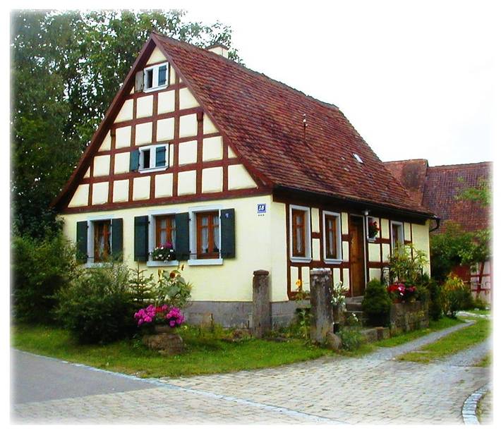 Ferienwohnung für 3 Personen, mit Garten