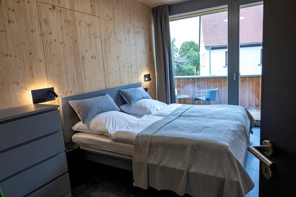 Landurlaub mit neugierigen Blicken in den Stall, eingezäuntem Garten, Kamin und Sauna in Rot am See, Hohenlohe