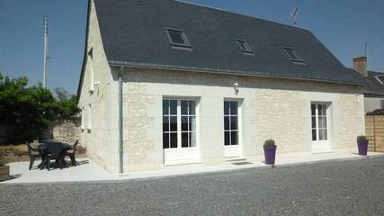 Gîte pour 6 personnes, avec terrasse à Bourgueil