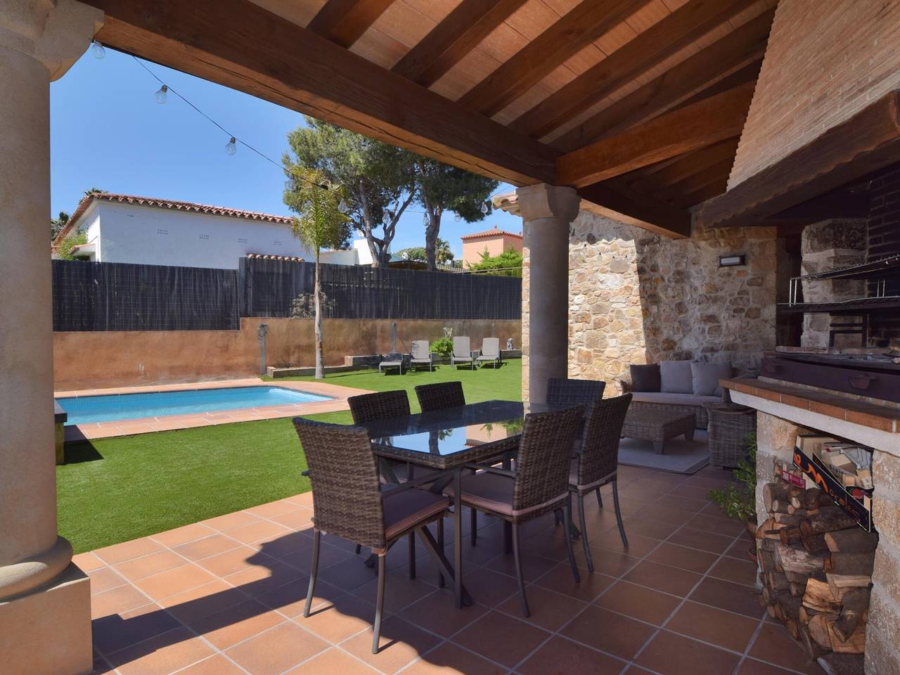 Villa Magica con Piscina Privada en Santa Cristina d'Aro, Costa Brava in Santa Cristina de Aro, Costa Brava