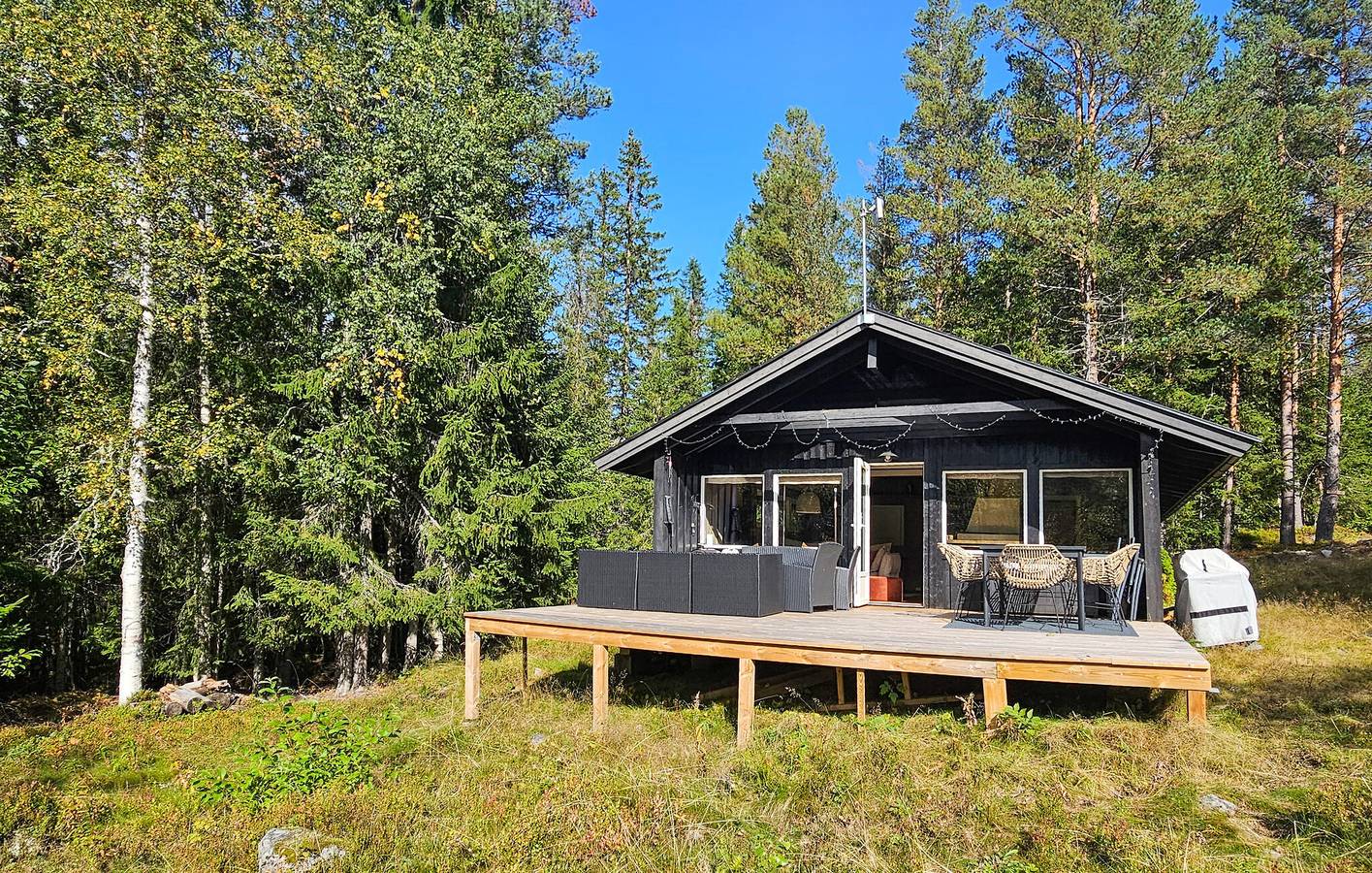 Ferienhaus für 5 Personen mit Terrasse in Krødsherad