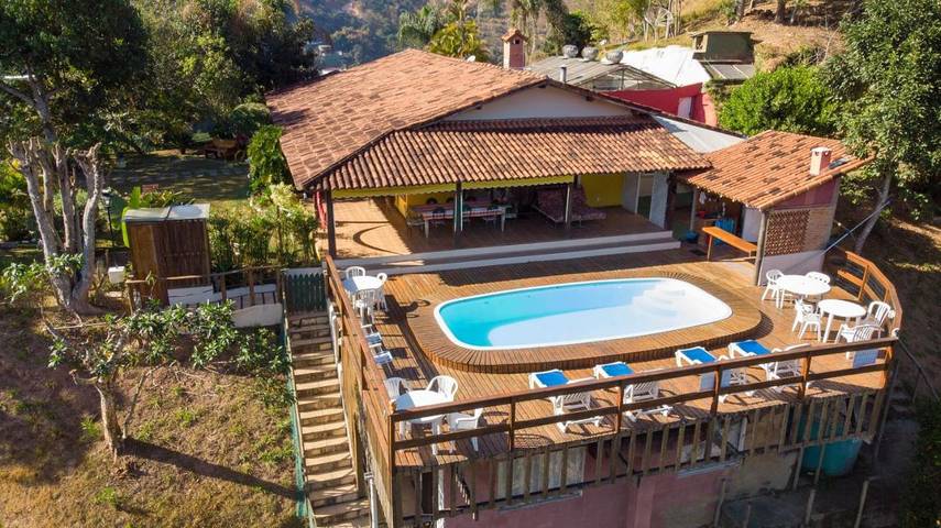 Maison d’hôte pour 2 personnes, avec piscine ainsi que jardin et terrasse, animaux acceptés dans Região Metropolitana do Rio de Janeiro - 3