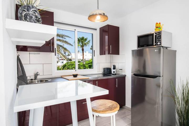 Gîte pour 2 personnes, avec vue ainsi que jardin et bassin pour enfant à Corralejo - 3