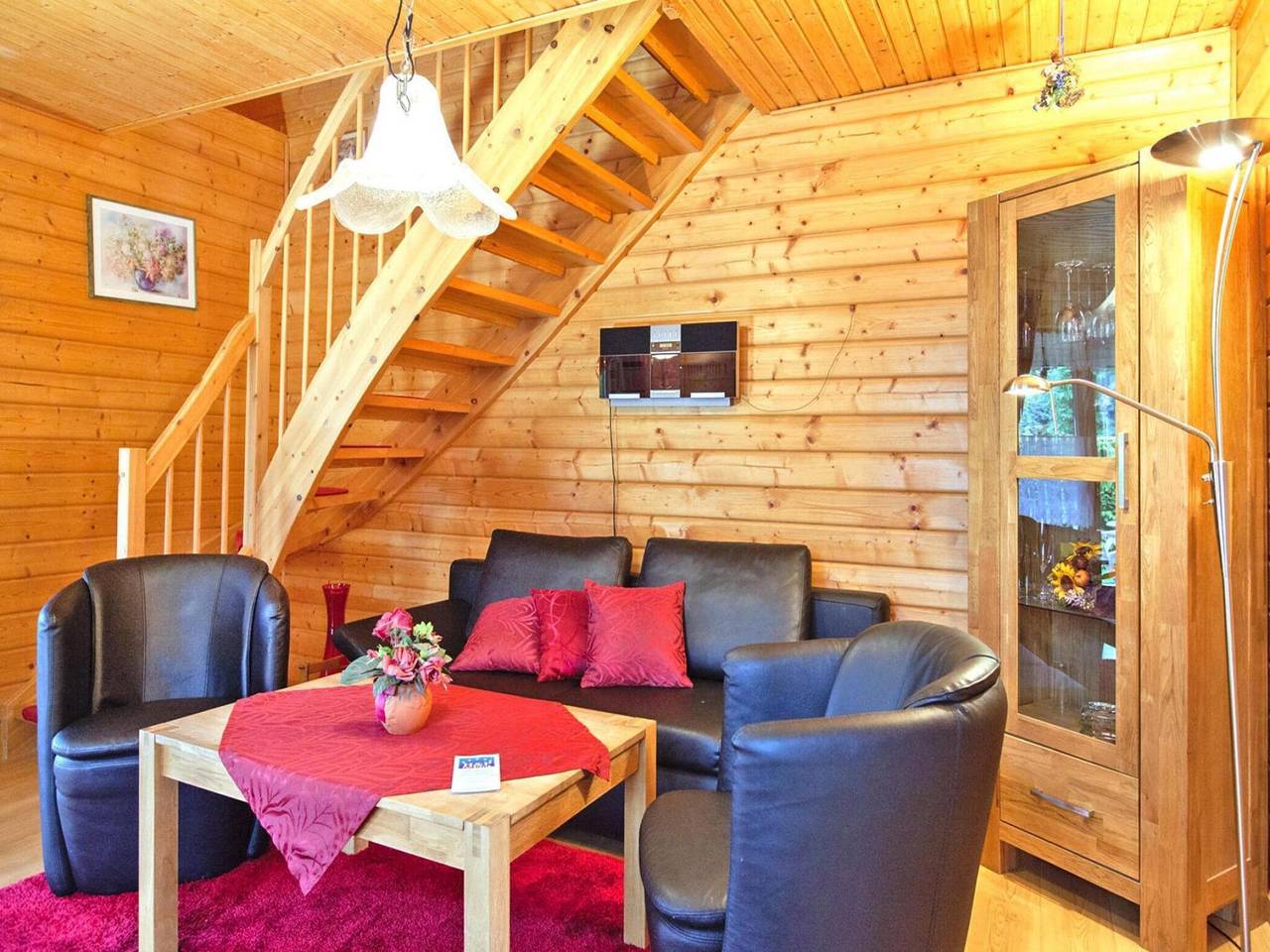 Hütte im Harz nahe Rappbodetalsperre in Hasselfelde, Harzvorland