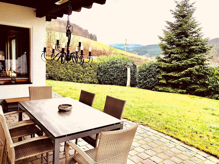 Ferienhaus für 6 Personen, mit Sauna und Garten sowie Terrasse, mit Haustier - 1