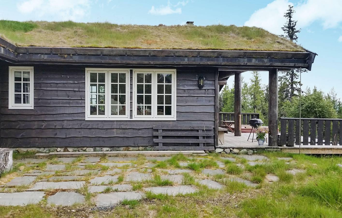 Ferienhaus für 8 Personen mit Terrasse in Etnedal
