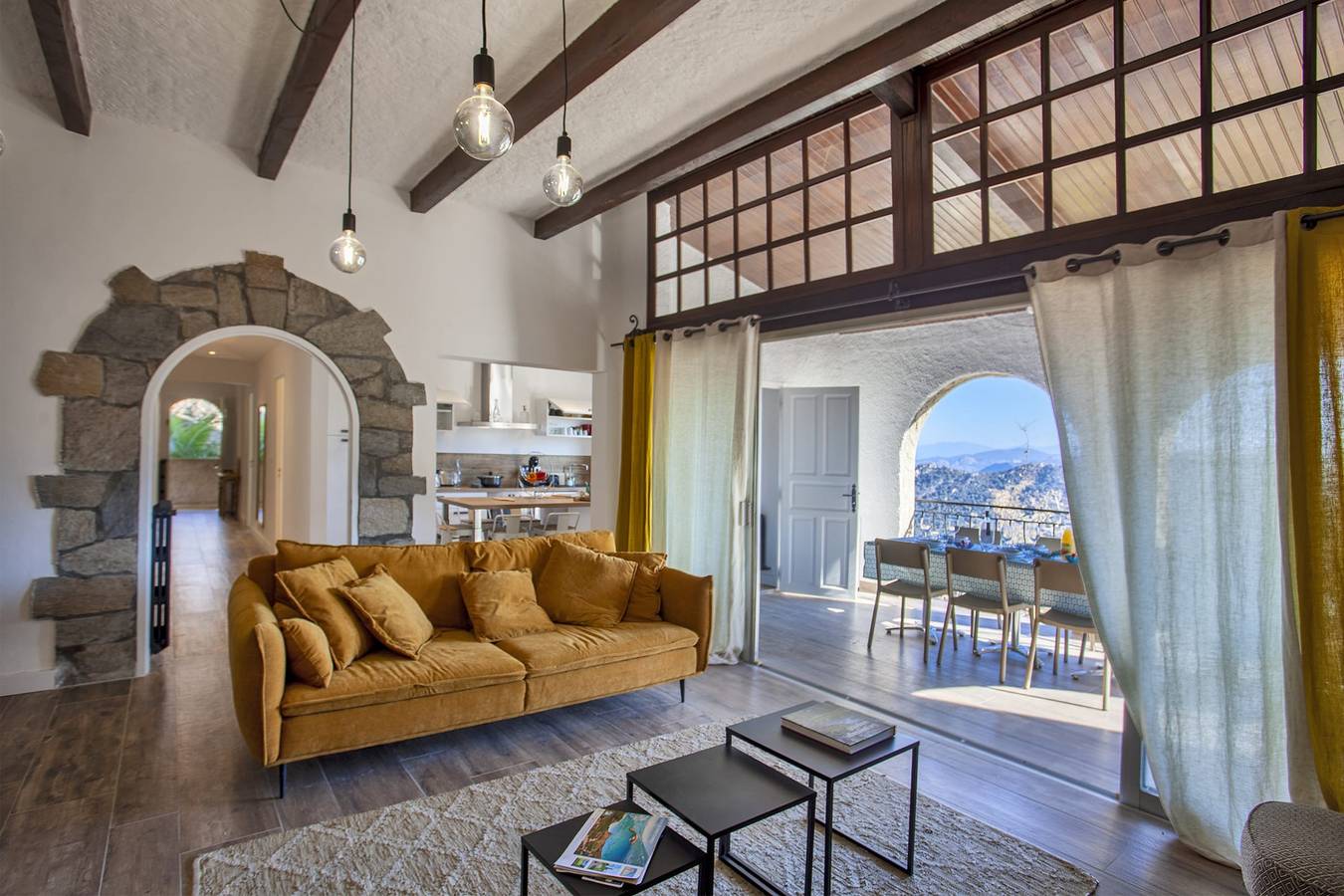 Ganze Wohnung, Casa Lisa - appartement dans le village de Monticello vue mer in Monticello, Calvi und Umgebung