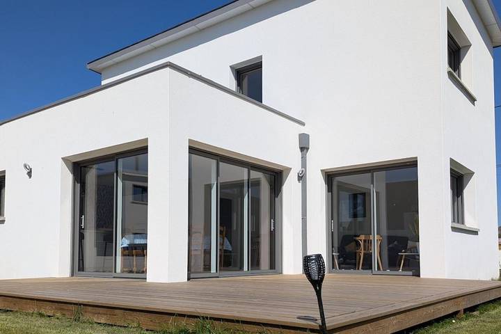 Location de vacances pour 6 personnes, avec Terrasse et Vue à Plouzané