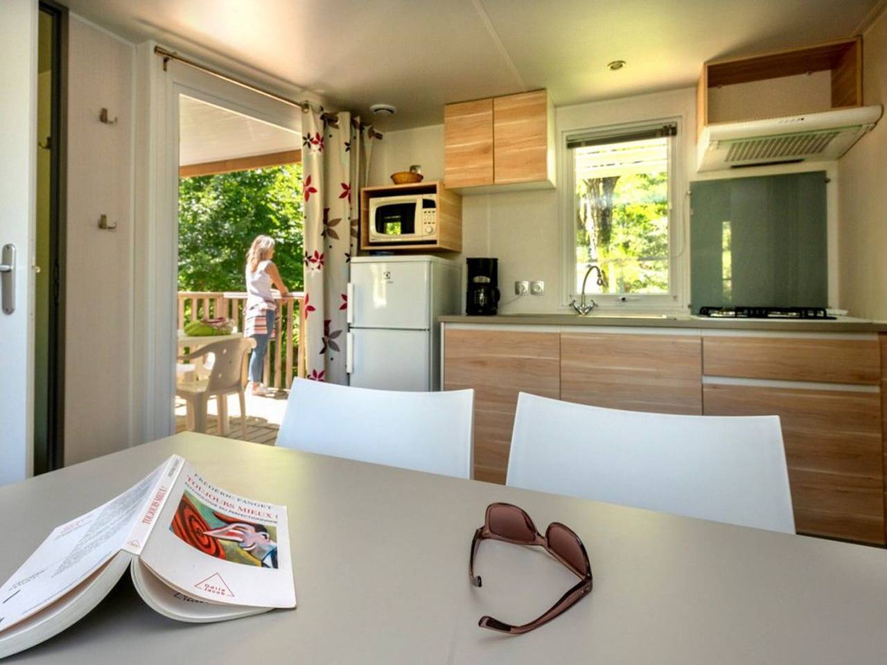 Mobil home cómodo, mascotas Ok - 4 pers. in Gorges du Tarn Causses, Cevenas