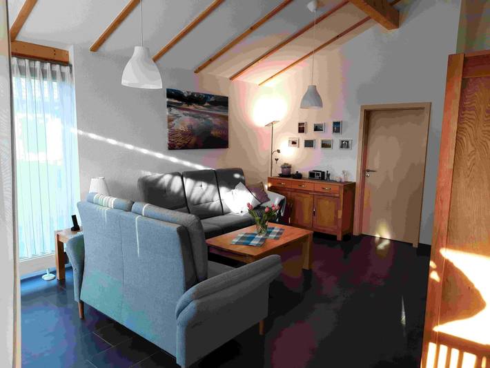 Ferienhaus mit Meerblick für 4 Personen, mit Terrasse und Garten am Jadebusen - 3