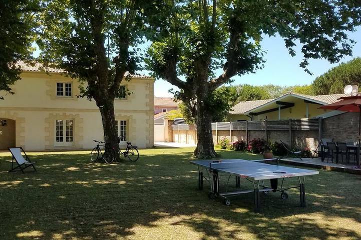 Location de vacances pour 6 personnes, avec jardin au Bassin d'Arcachon