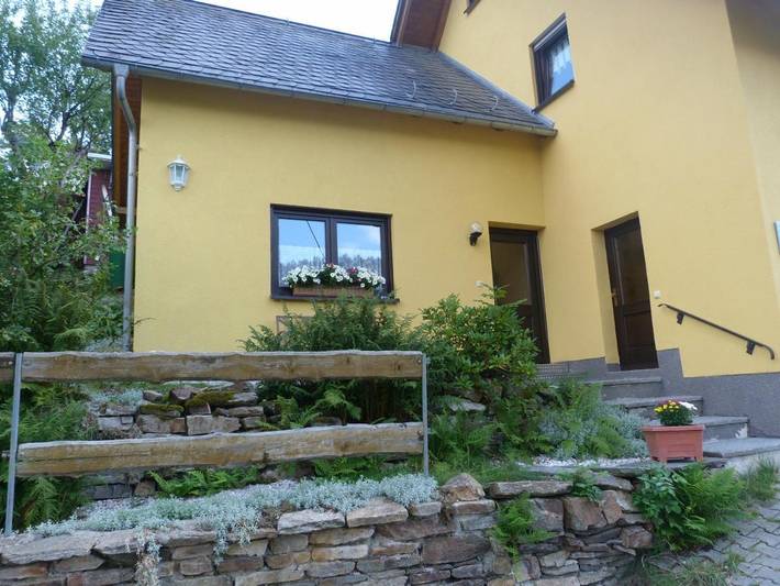 Vakantiehuis voor 5 personen, met uitzicht en tuin in Marienberg