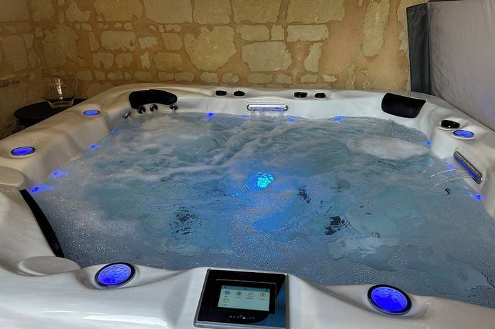 Location de vacances pour 4 personnes, avec terrasse et jacuzzi à Turquant