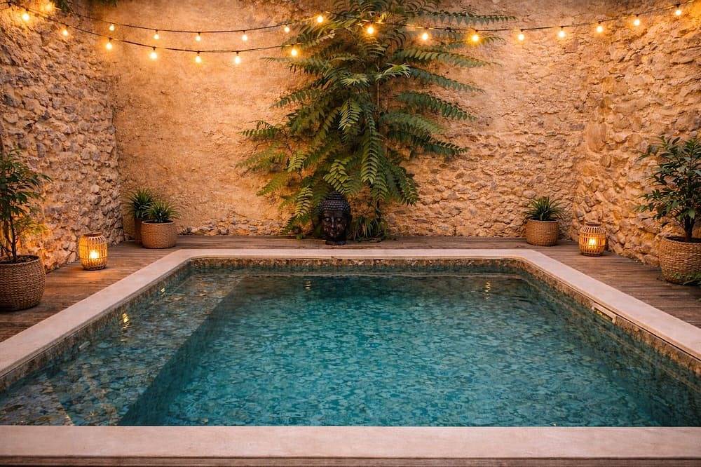 Charming air-conditioned house with private pool Narbonne & beaches in Bizanet, Mittelmeerküste (Frankreich)