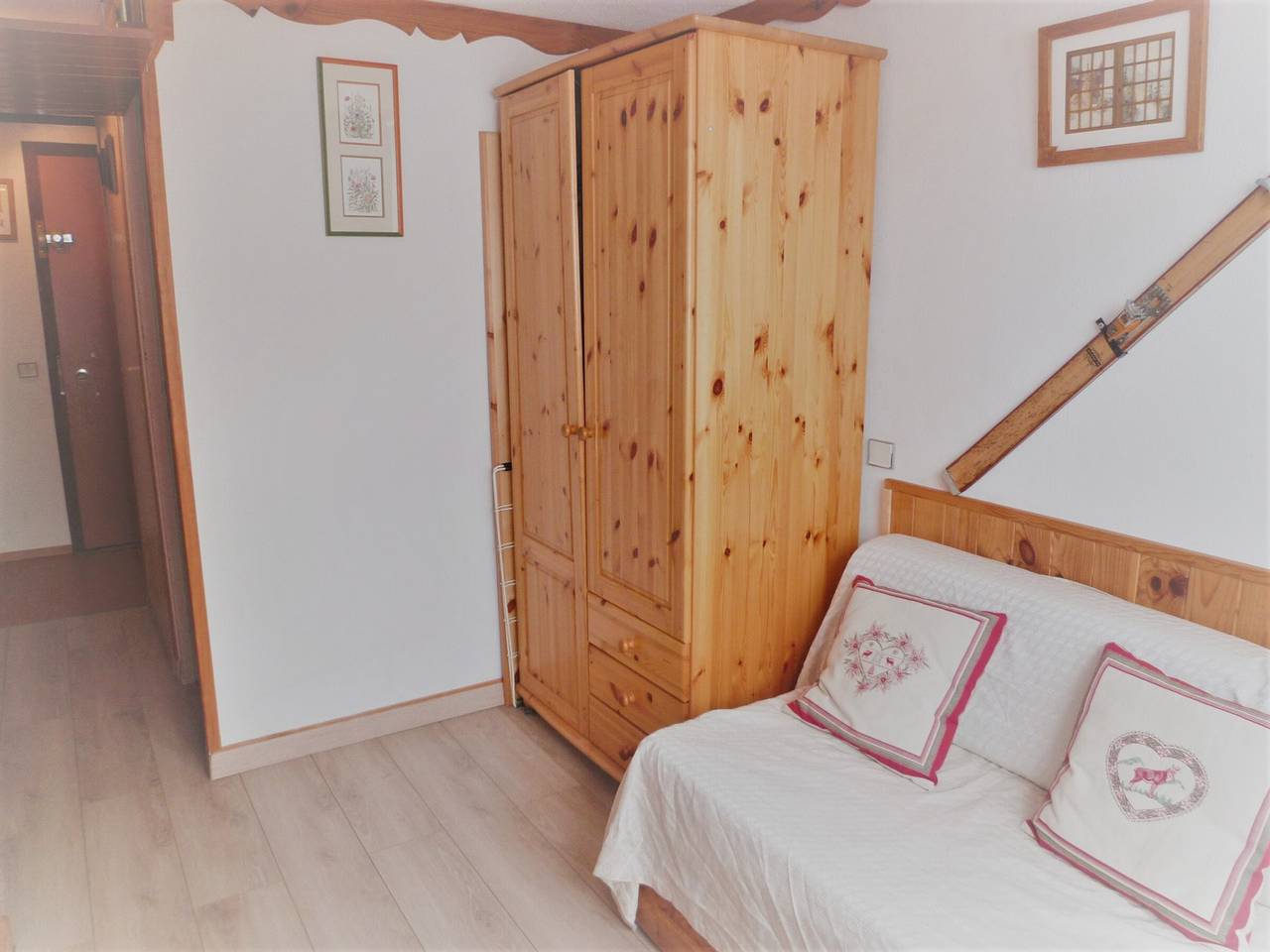 Entire studio, Cozy Studio in Tignes, Alpine Comfort for 2 People in Tignes, Vanoise National Park