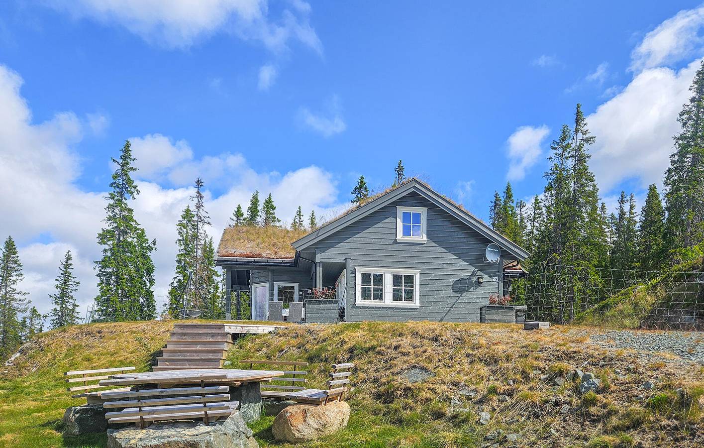 Ferienhaus für 11 Personen mit Sauna in Vinje