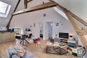 Gîte pour 4 personnes, avec terrasse et jardin dans Coglès