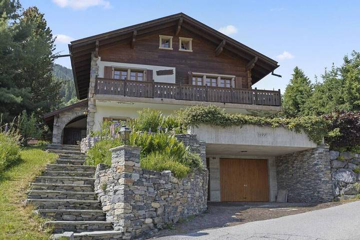 Ferienhaus für 10 Personen, mit Sauna und Garten in Chalais (Schweiz)