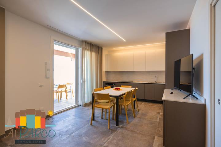 Ferienwohnung für 6 Personen, mit Balkon/Terrasse und Ausblick in Rosolina Mare