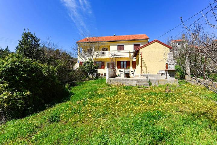 Ganze Wohnung, 2-Zimmer-Ferienwohnung mit Klima Preko, Ugljan -a in Plaža Jaz, Poljana