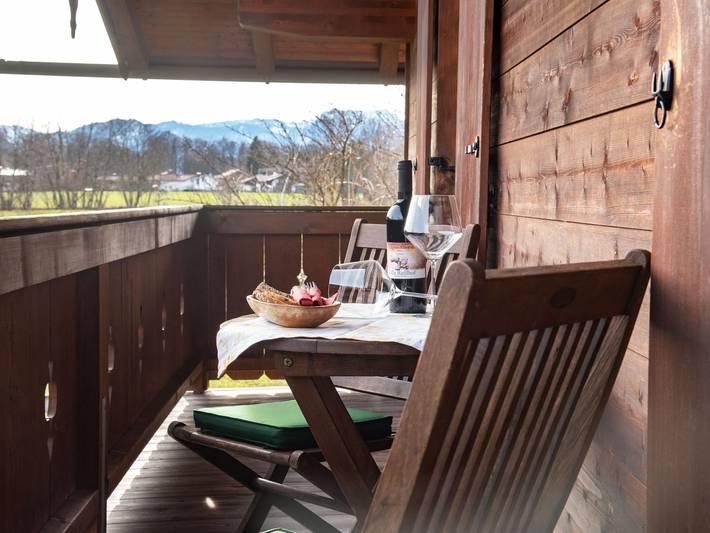 Ferienwohnung für 4 Personen, mit Balkon und Garten sowie Ausblick am Tegernsee - 4