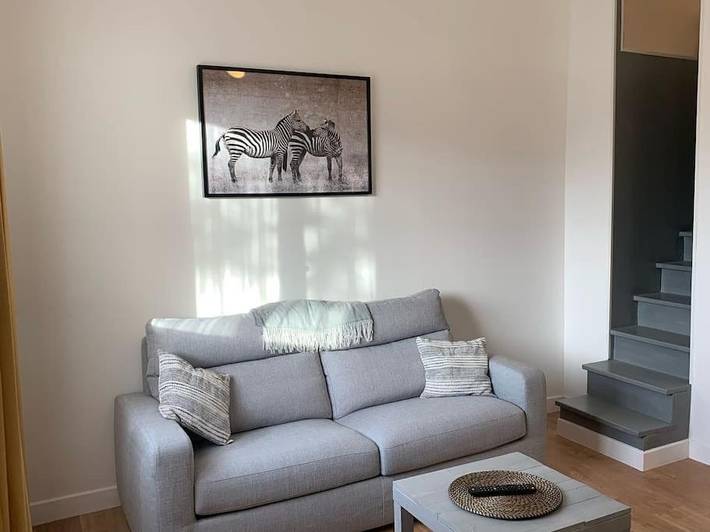 Gîte pour 4 personnes, avec terrasse ainsi que jardin et vue à Cussac-Fort-Médoc