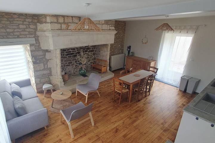 Location de vacances pour 5 personnes, avec Terrasse à Nadaillac