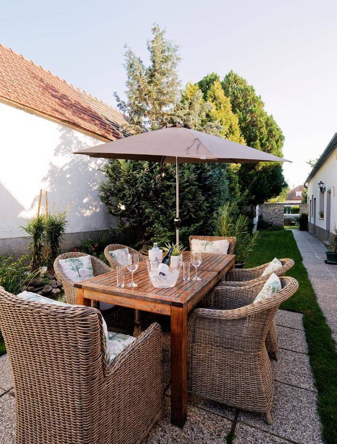 Ferienhaus für 6 Personen, mit Garten und Pool
