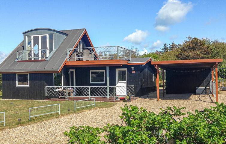 Ferienhaus für 5 Personen, mit Terrasse und Garten sowie Sauna in Skaven Strand Ringkobing Nordsee